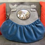 Tasche "Blaue Hunde II"