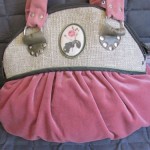 Große Tasche "Rosa Blume"